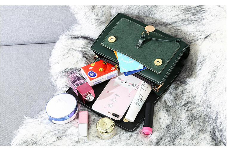 Women's Solid Leather Handbag Women's Solid Leather Handbag