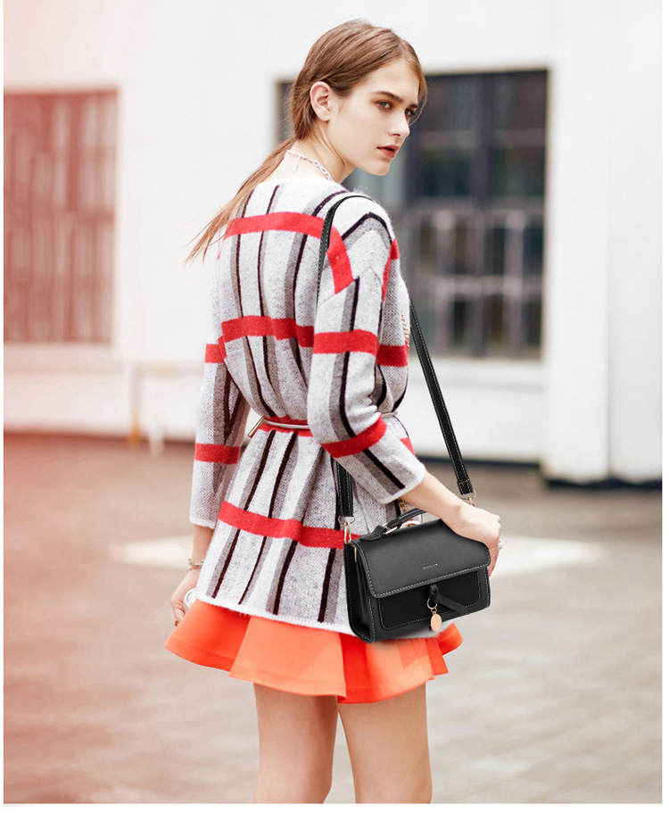 Women's Solid Leather Handbag Women's Solid Leather Handbag