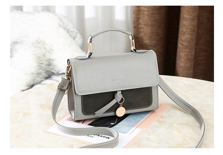 Women's Solid Leather Handbag Women's Solid Leather Handbag