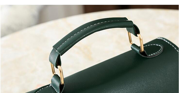 Women's Solid Leather Handbag Women's Solid Leather Handbag