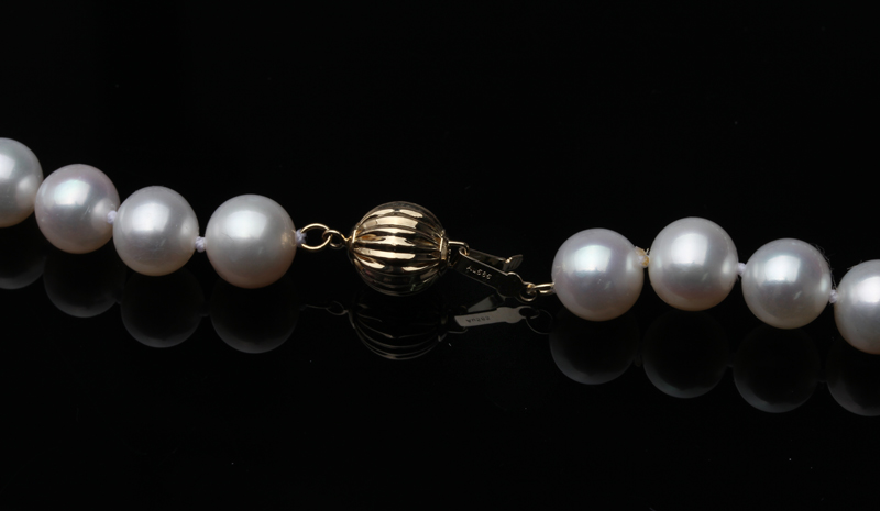 Vintage Natural Pearls Choker for Women