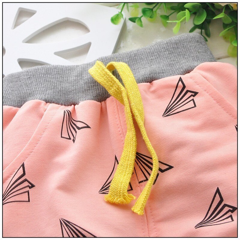 Cartoon Printed Cotton Baby Pants