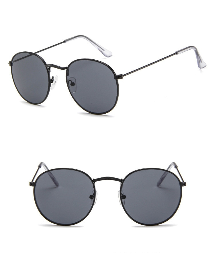 Unisex Retro Mirror Round Sunglasses Unisex Retro Mirror Round Sunglasses