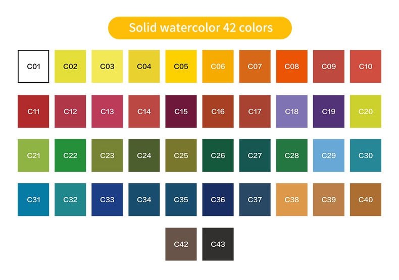 Portable Waterсolor Pigment for Beginner Portable Waterсolor Pigment for Beginner
