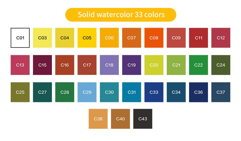 Portable Waterсolor Pigment for Beginner Portable Waterсolor Pigment for Beginner