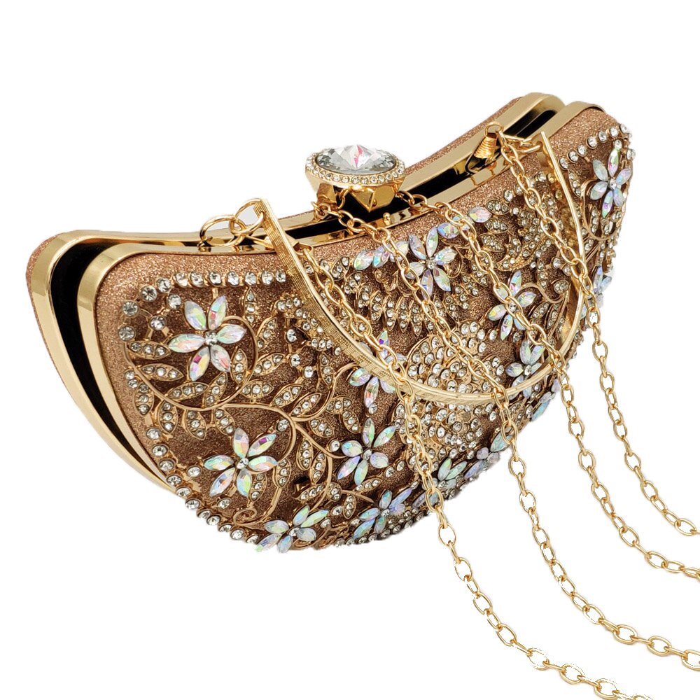 Women's Luxury Crystals Decorated Handbag Women's Luxury Crystals Decorated Handbag