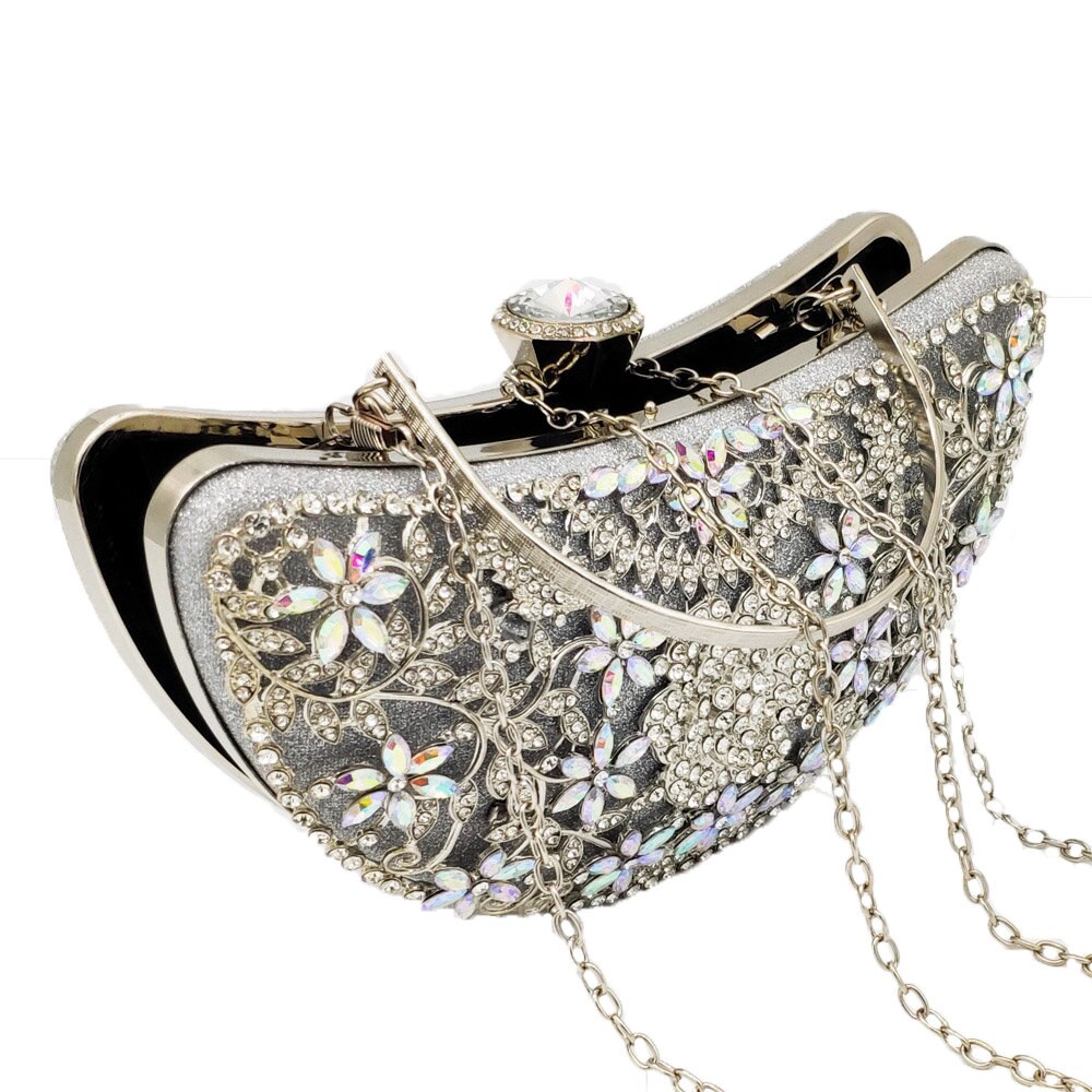 Women's Luxury Crystals Decorated Handbag Women's Luxury Crystals Decorated Handbag