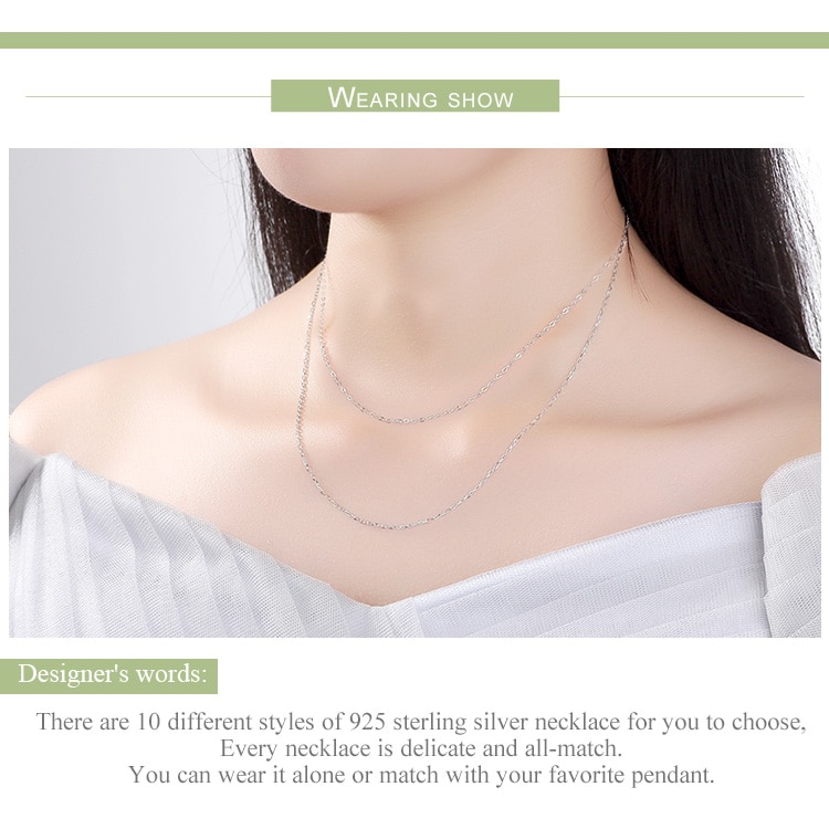 925 Silver Chain Necklace