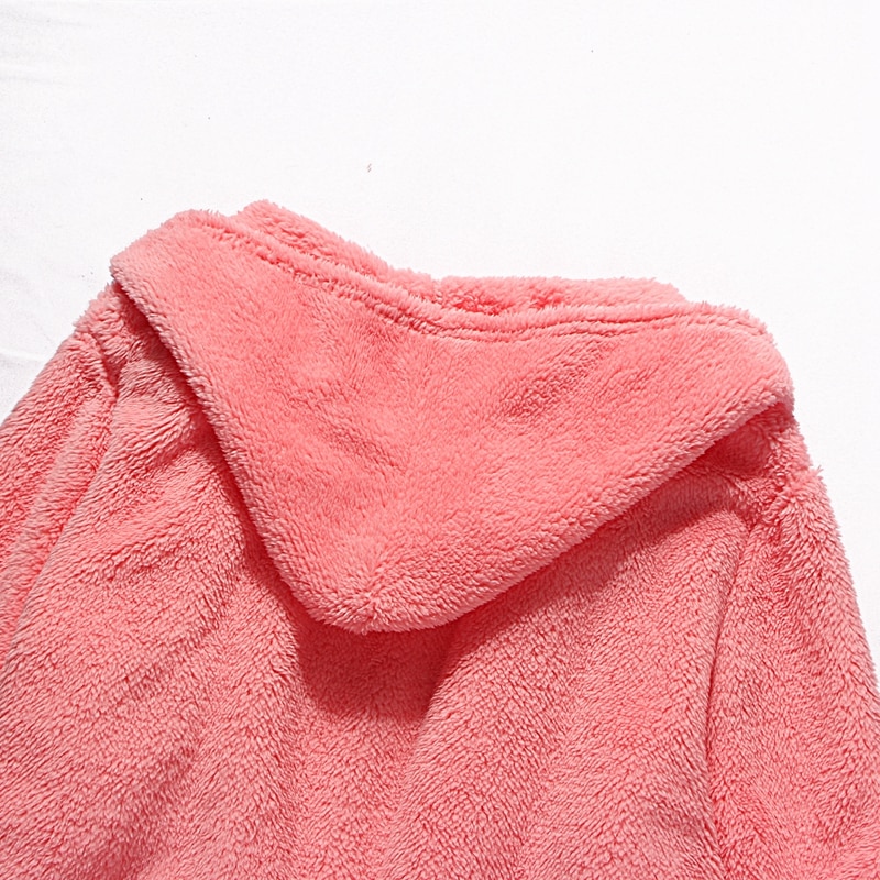 Winter Warm Flannel Pajamas Set for Women
