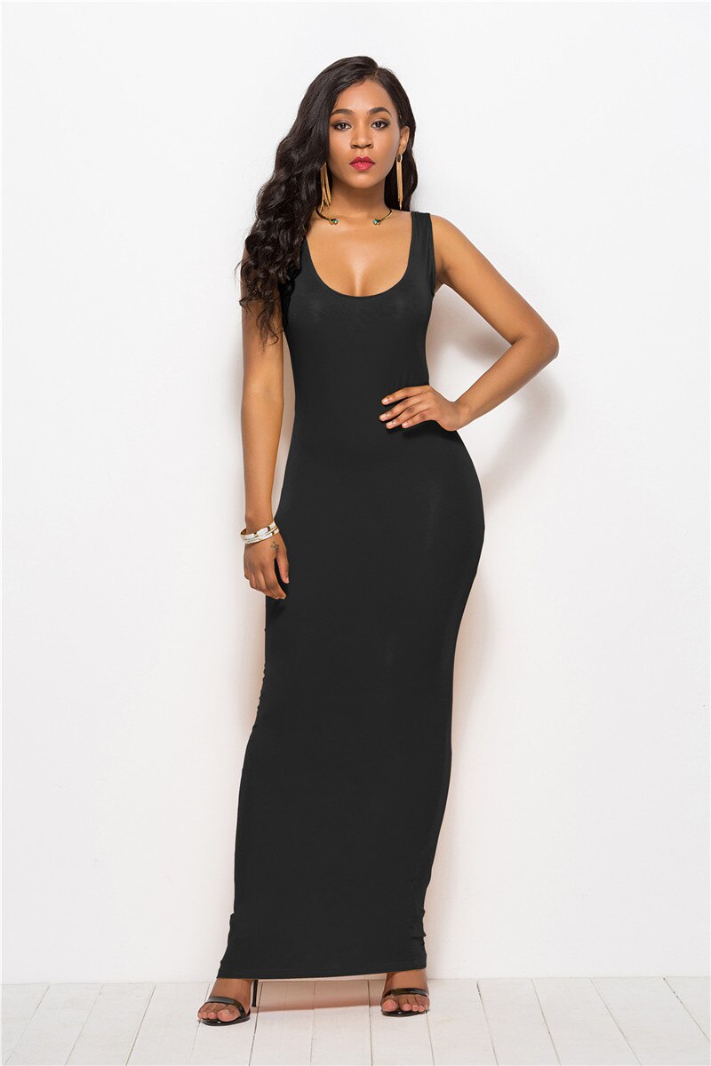 Women's Slim Fit Summer Sleeveless Dress