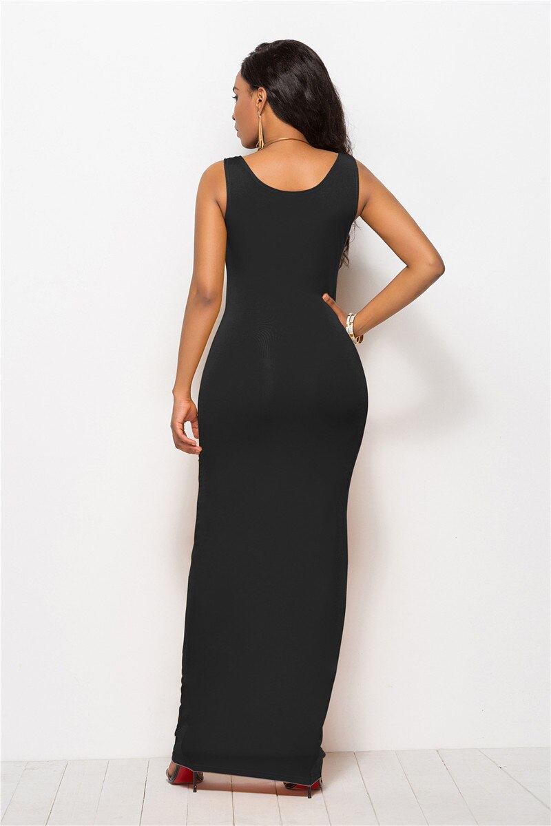 Women's Slim Fit Summer Sleeveless Dress