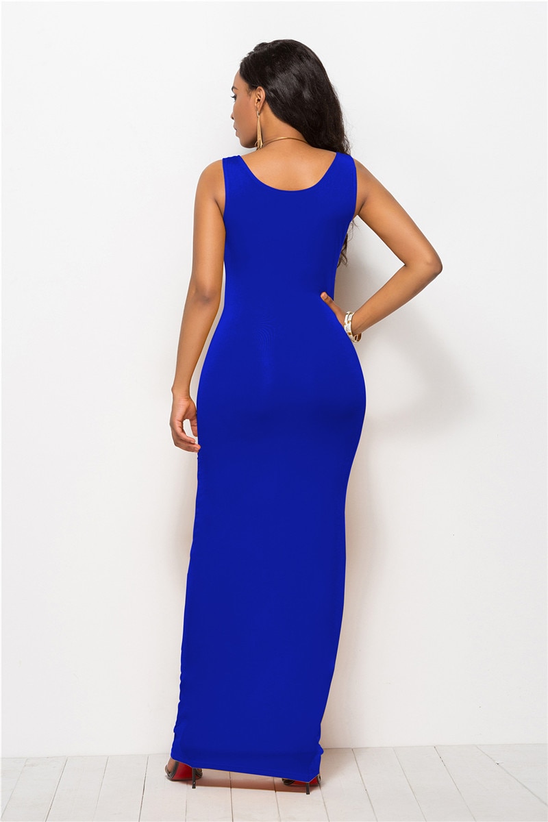 Women's Slim Fit Summer Sleeveless Dress