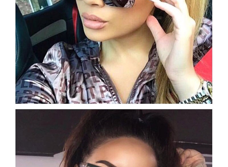 Women's Oversized Geometric Sunglasses