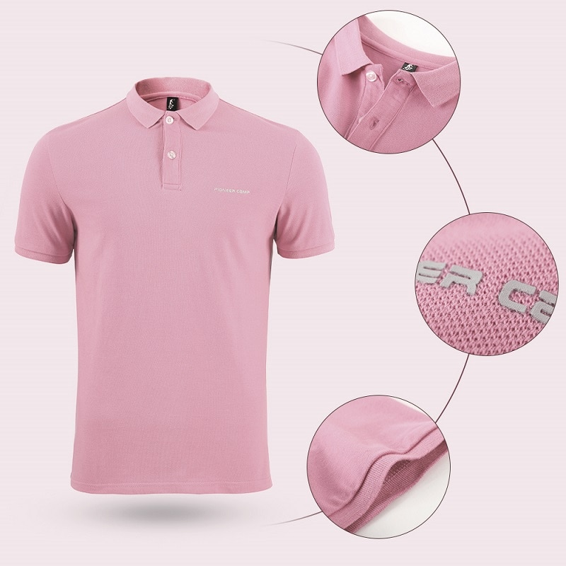 Casual Solid Polo Shirt for Men