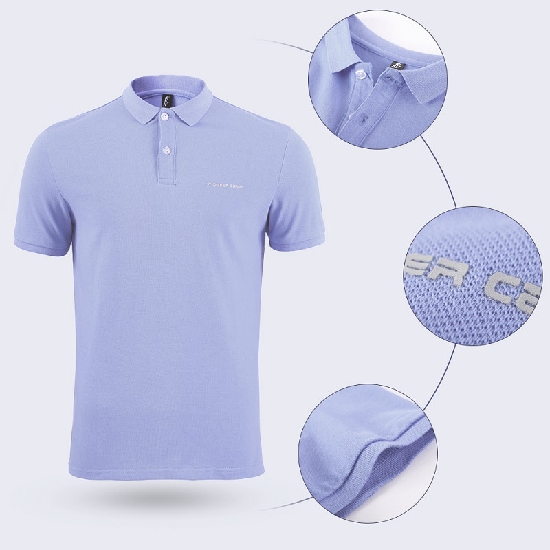 Casual Solid Polo Shirt for Men