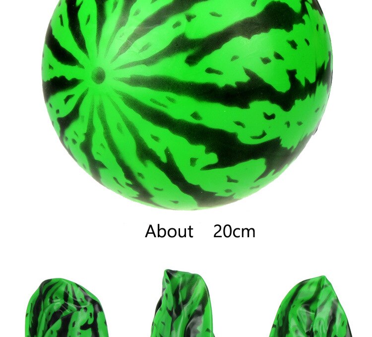 Creative Inflatable Watermelon Printed Ball