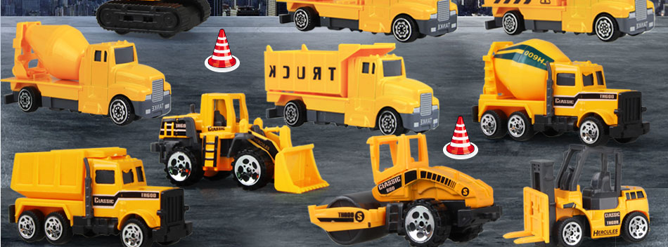 Mini Tractor Toys Set