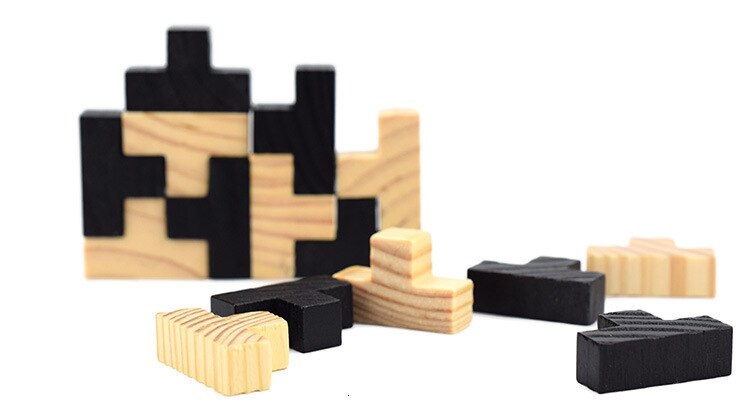 3D Wooden Puzzle Cube