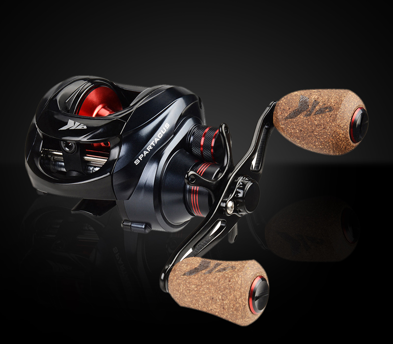 Bait Casting Reel with Dual Brake System for Fishing