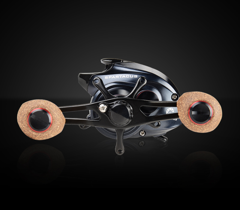 Bait Casting Reel with Dual Brake System for Fishing