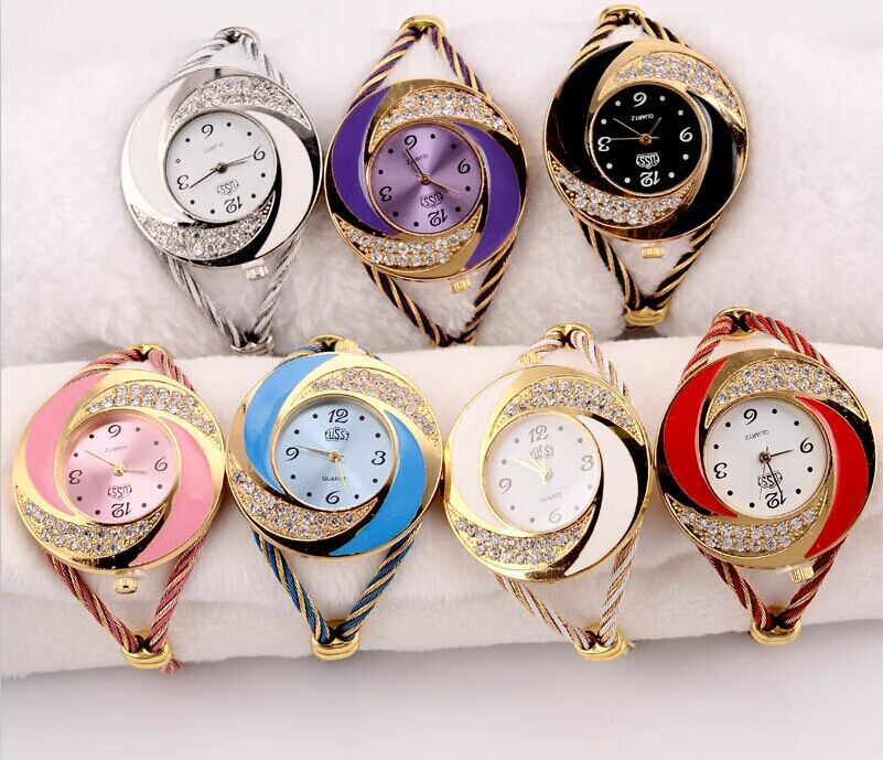 Women's Whirl Dial Quartz Watches