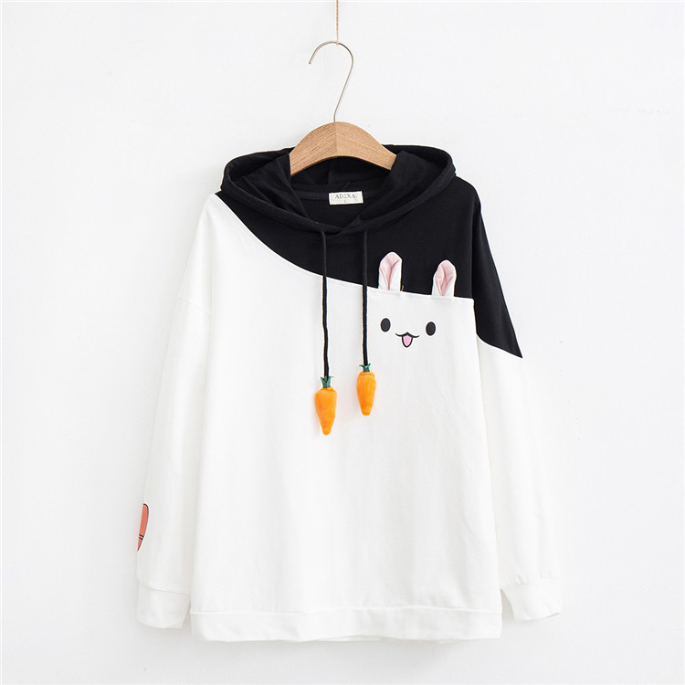 Women's Bunny Designed Hoodie