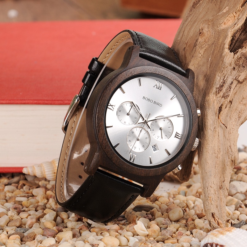 Men's Mechanical Leather Watch