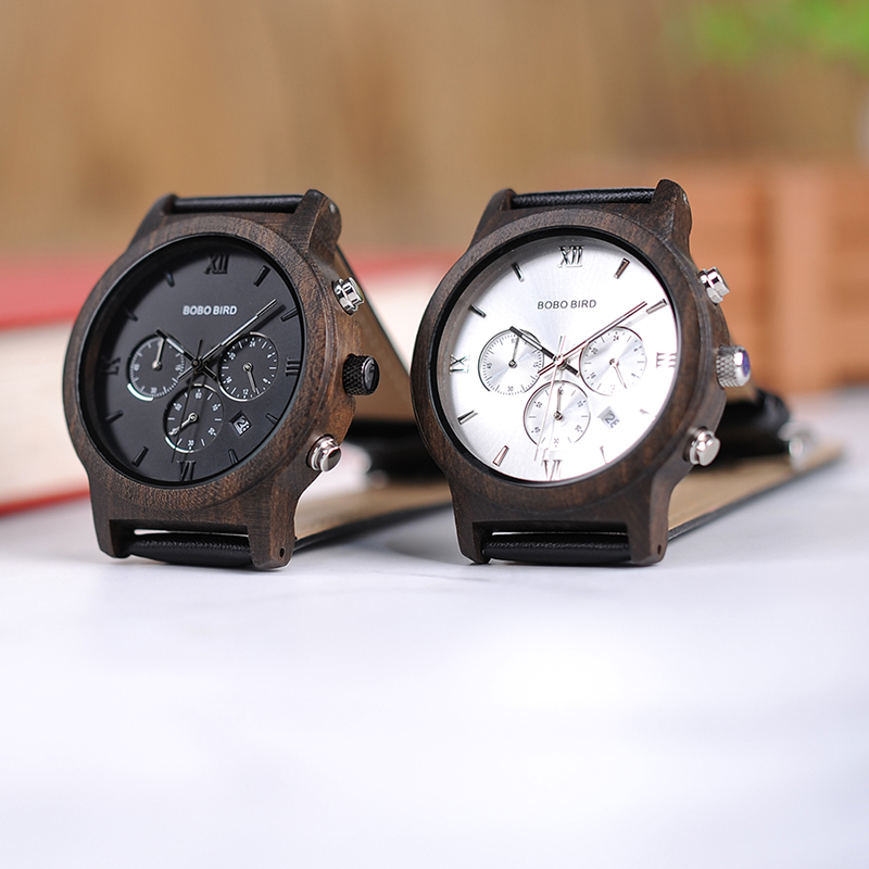 Men's Mechanical Leather Watch