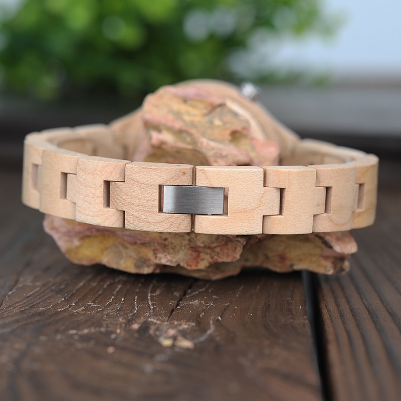 Women's Minimalist Wooden Watch
