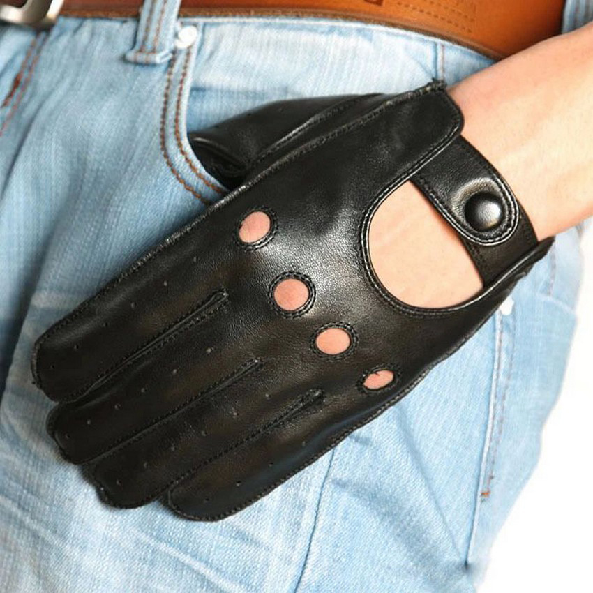 Men's Breathable Leather Gloves