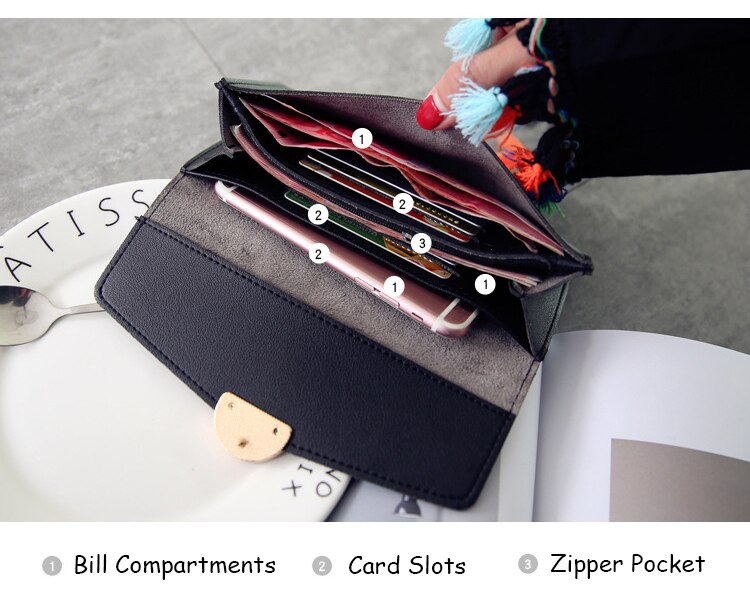 Long Wallet for Women