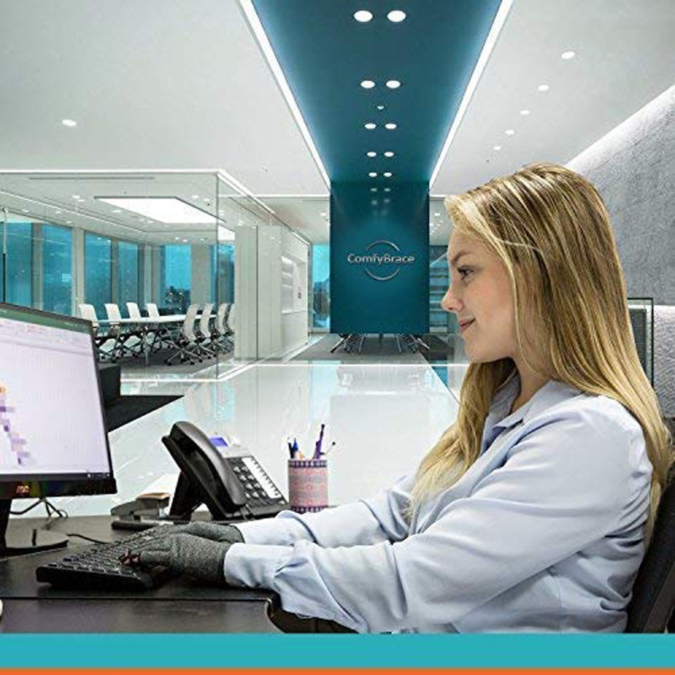 Pain Relief Half Finger Compression Gloves