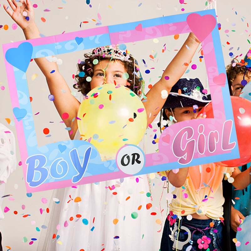 Gender Reveal Party Tableware Set & Decorations Gender Reveal Party Tableware Set & Decorations