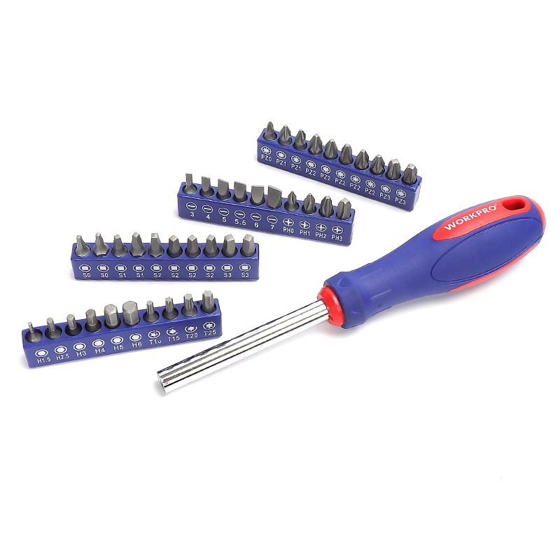 Large Screwdrivers and Heads Set with Box