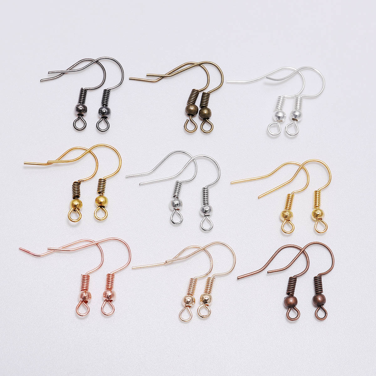 100 Ear Hooks for Jewelry Making