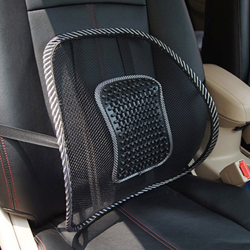 Car Seat Office Chair Massage Back Support Mesh Pad