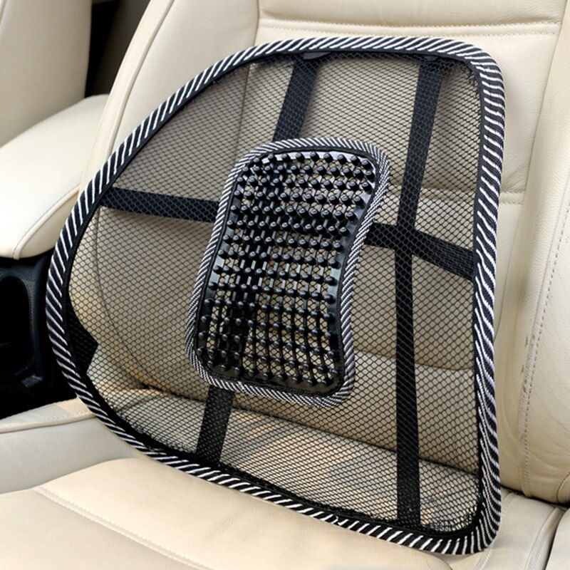 Car Seat Office Chair Massage Back Support Mesh Pad