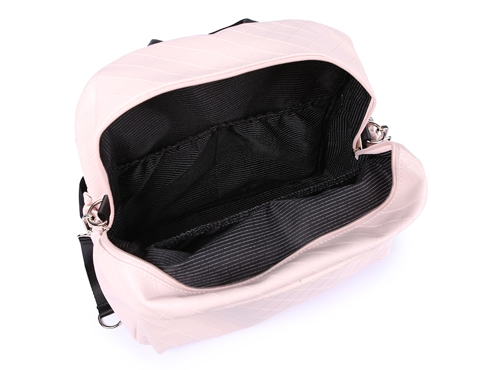 Zippered Large Plain Diaper Bag