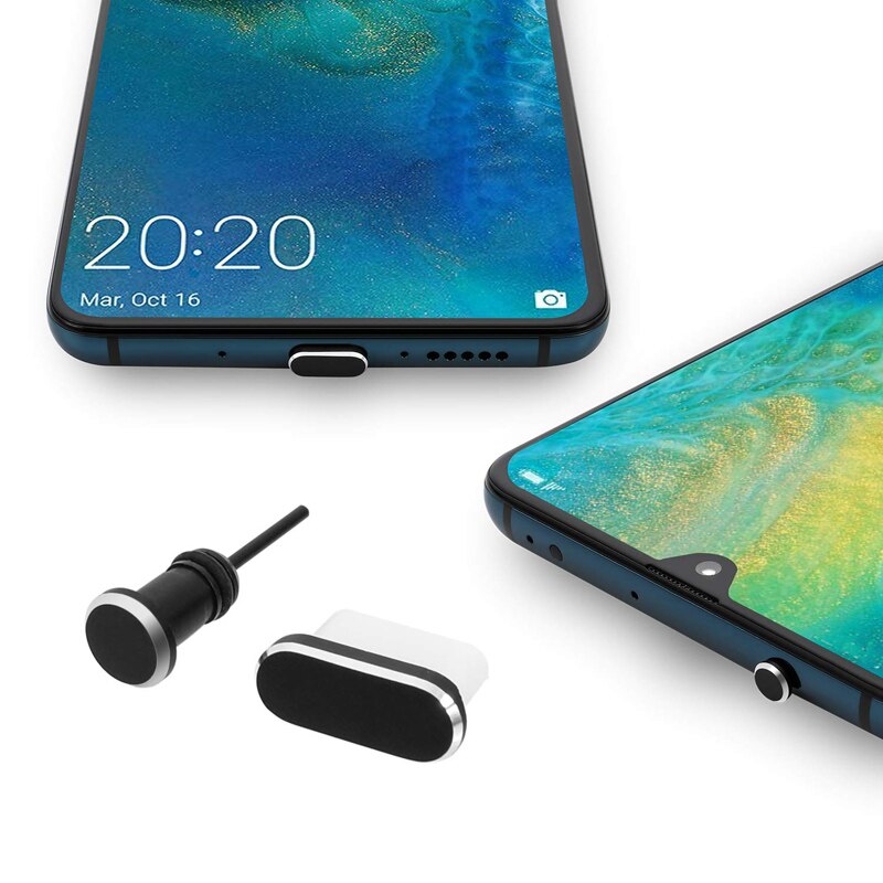Type C Mobile Phone Accessories Dust Plug Gadgets Charging Port Jack USB C for Samsung S10 S9 S8 Note 8 9 Huawei P10 P20 P30 Pro