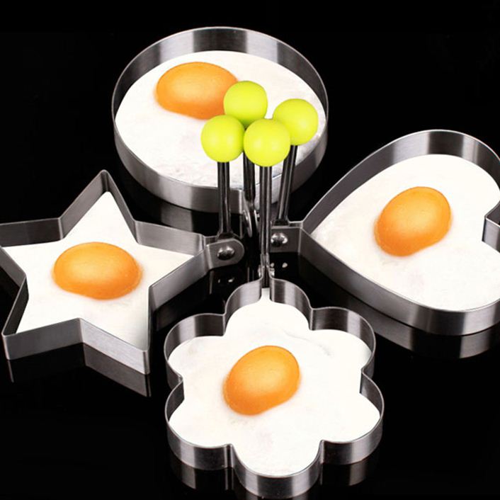 Stainless Steel Egg Molds Set