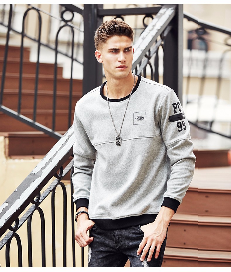Men's Fashion Fleece Sweatshirt