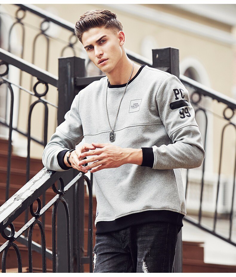 Men's Fashion Fleece Sweatshirt