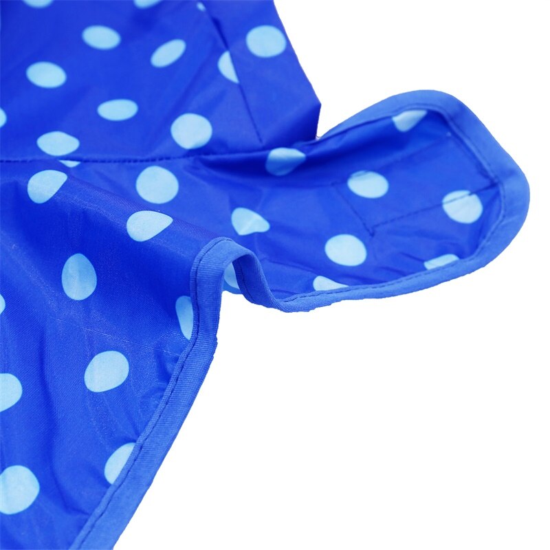 Reflective Polka Dot Printed Raincoat for Big Dog