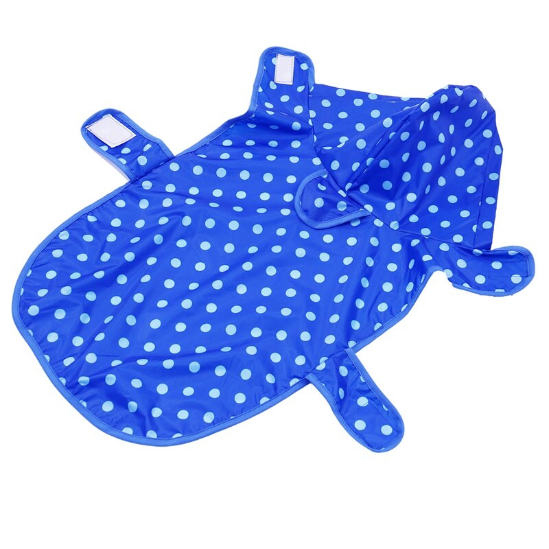 Reflective Polka Dot Printed Raincoat for Big Dog