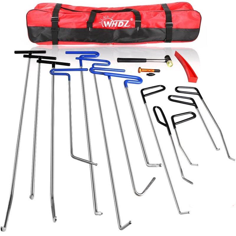 Paintless Dent Repair Rods Auto Body Dent Repair Hail Damage Removal Tools Paintless Dent Repair Rods for Car Dent Ding Removal