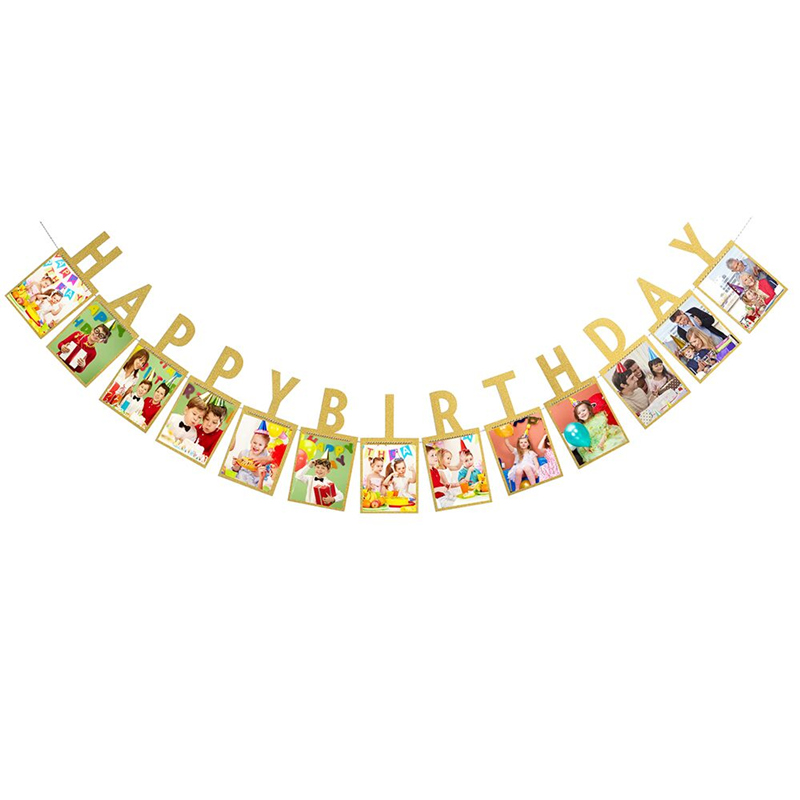 Baby First Birthday Photos Banner