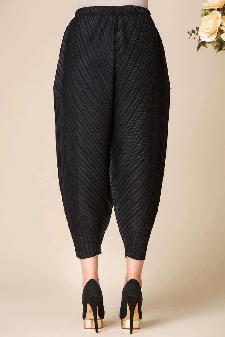 Women's Breathable Pleated Trousers