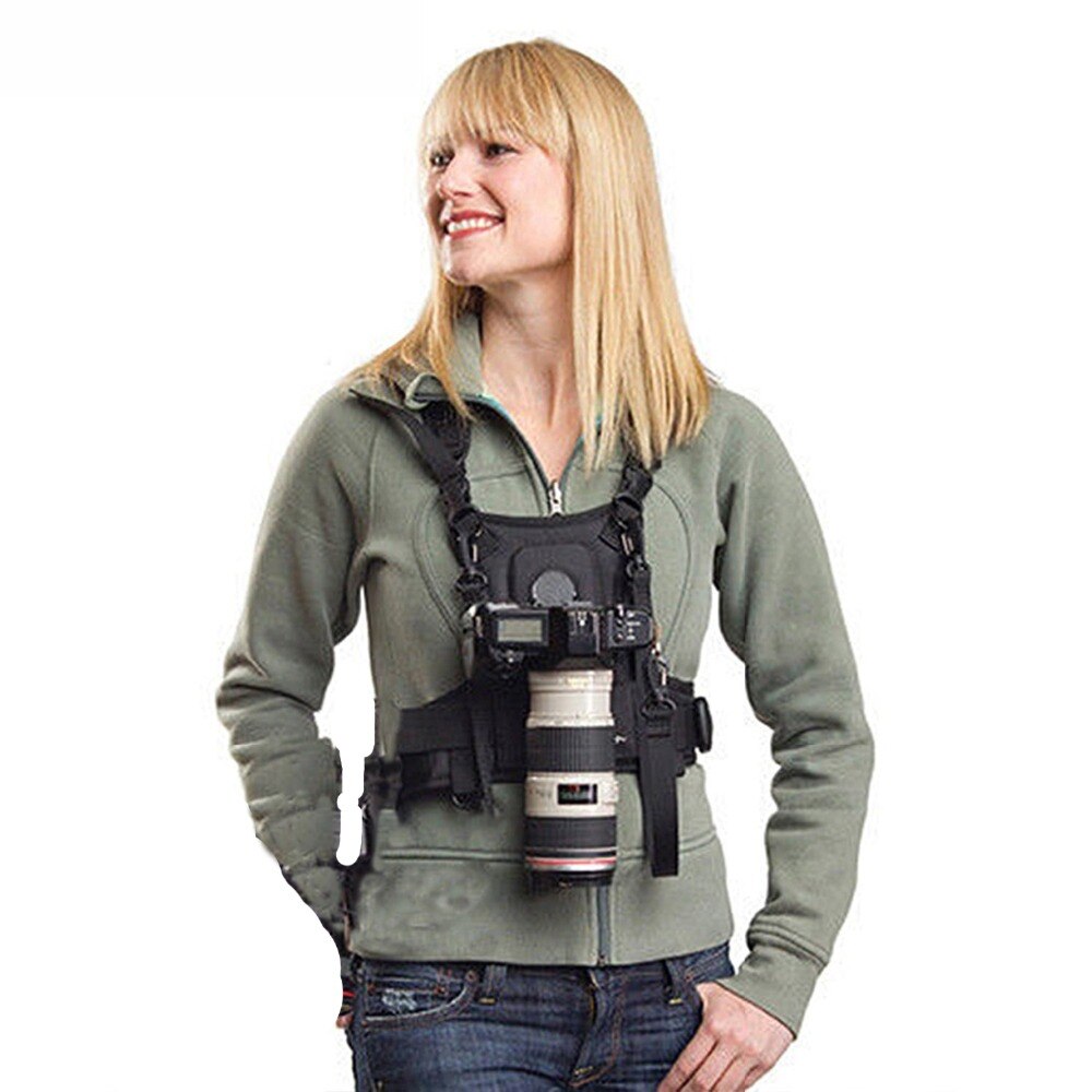 Adjustable Camera Carrying Chest Harness