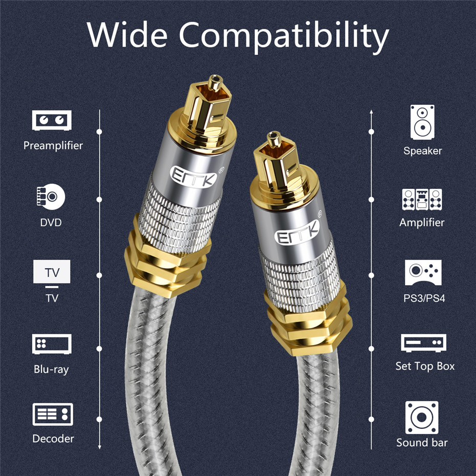 Gold Digital Optical Cable