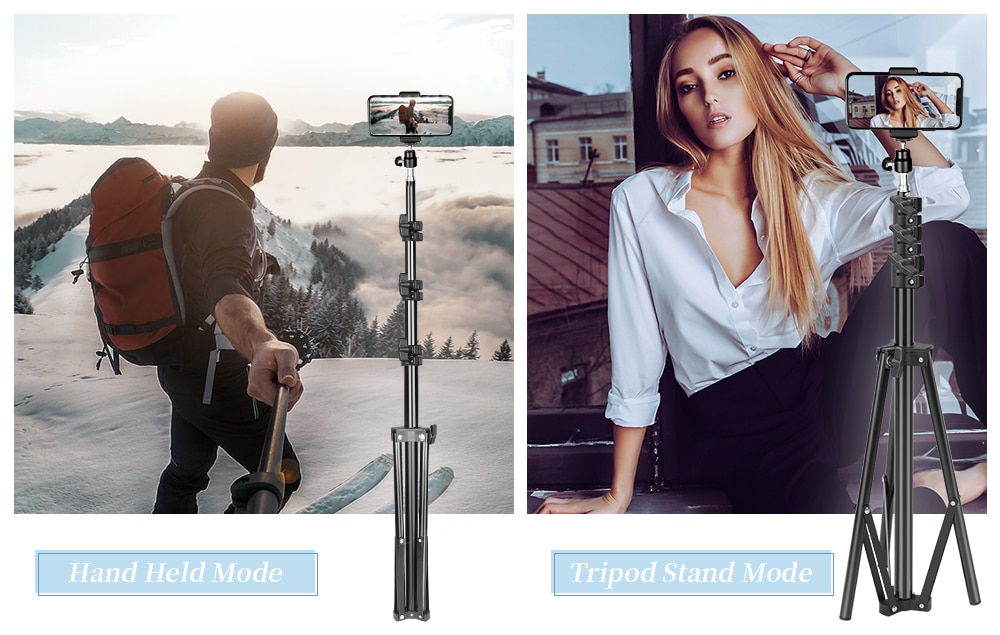 Aluminum Selfie Tripod for Phone Camera